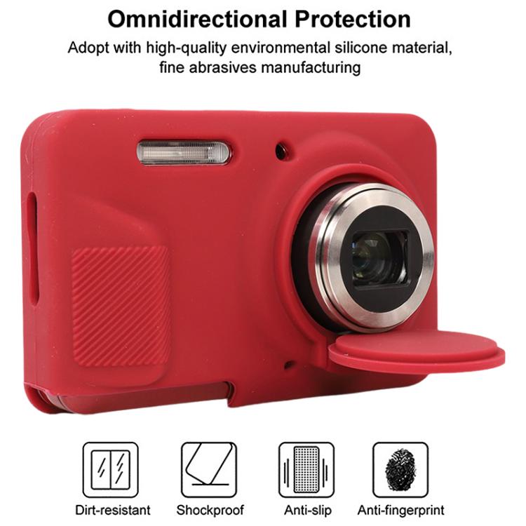 For Kodak Pixpro FZ55 Glossy Soft Silicone Protective Case