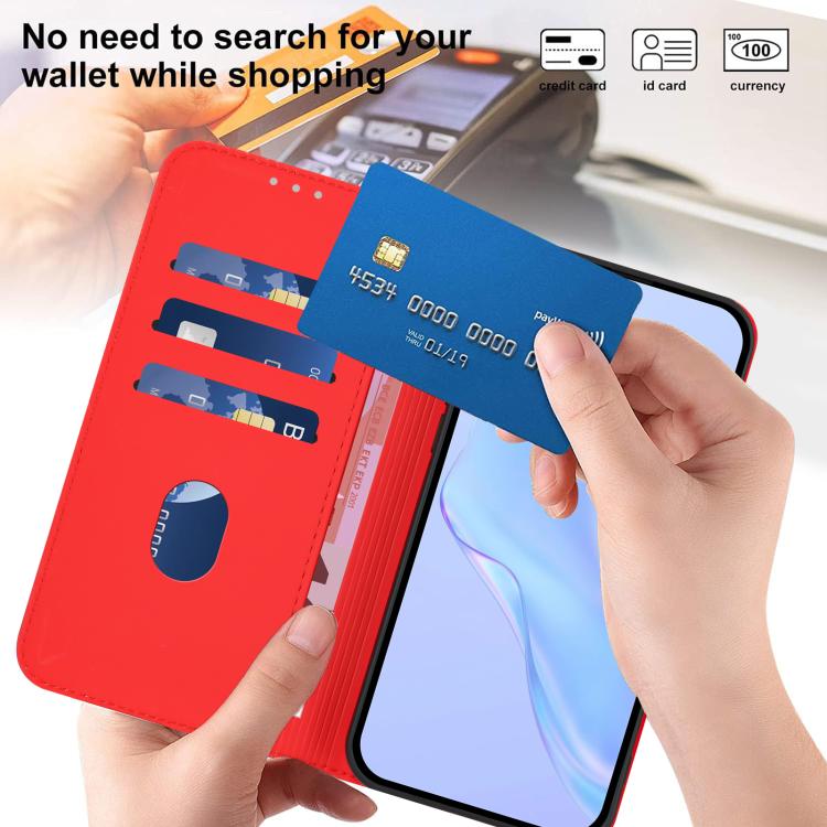 For vivo X300 Skin Feel Solid Color Leather Phone Case with Lanyard