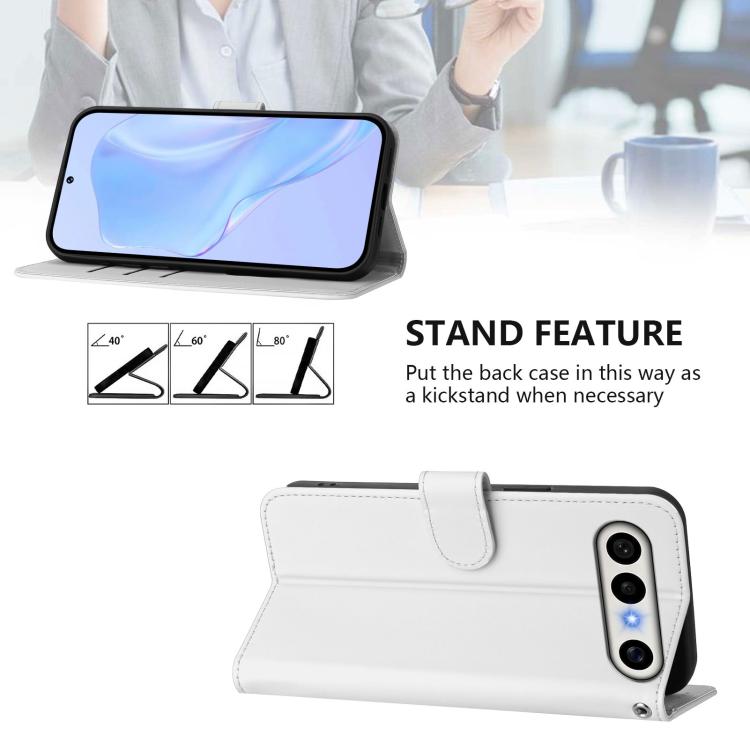 For vivo X300 FE 5G Zeiss/S50 Pro Mini 5G Skin Feel Solid Color Leather Phone Case with Lanyard