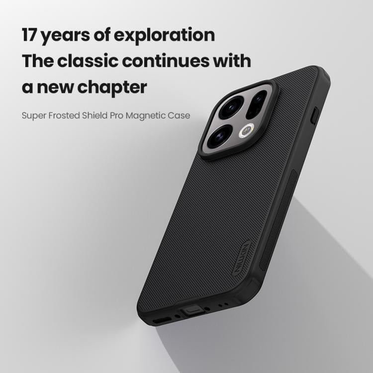 For OPPO Find X9 NILLKIN Frosted Shield Pro Magnetic Magsafe Phone Case