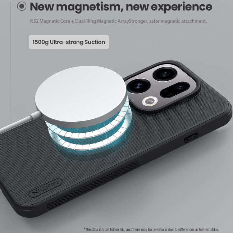 For OPPO Find X9 NILLKIN Frosted Shield Pro Magnetic Magsafe Phone Case