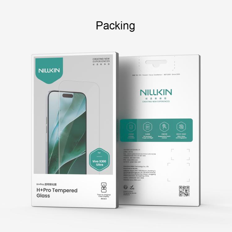 For vivo X300 Ultra NILLKIN H+Pro 0.2mm 9H Explosion-proof Tempered Glass Film