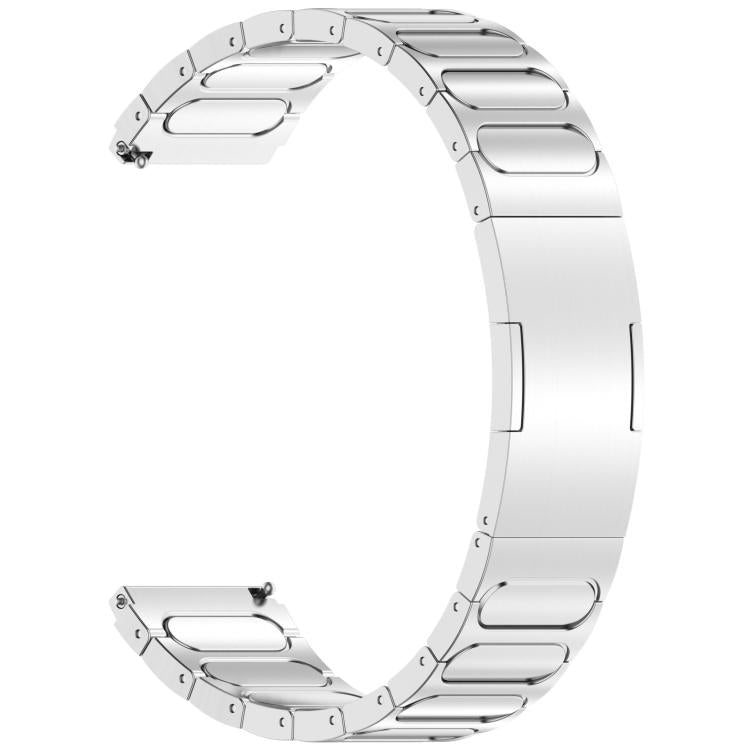 22mm Round I-shaped Buckle Titanium Alloy Watch Band