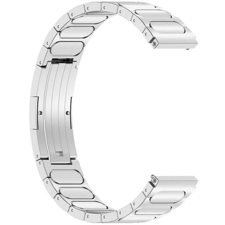 22mm Round I-shaped Buckle Titanium Alloy Watch Band