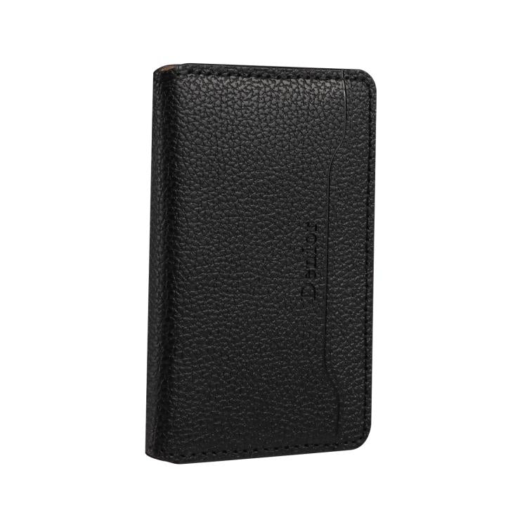 Denior V23 Litchi Texture MagSafe Wallet Leather Card Holder Bag