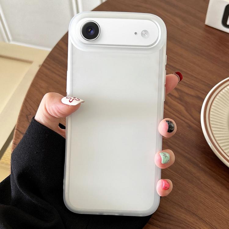 For iPhone Air Frosted Translucent TPU Full Coverage Phone Case