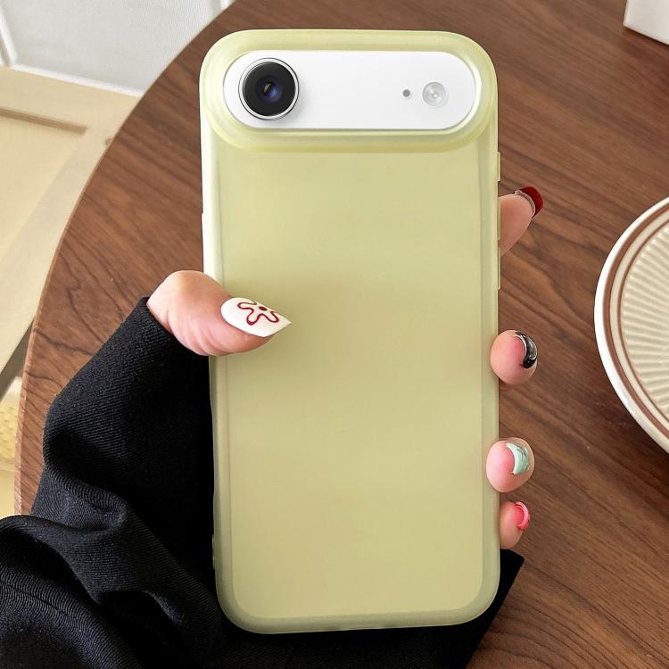 For iPhone Air Frosted Translucent TPU Full Coverage Phone Case