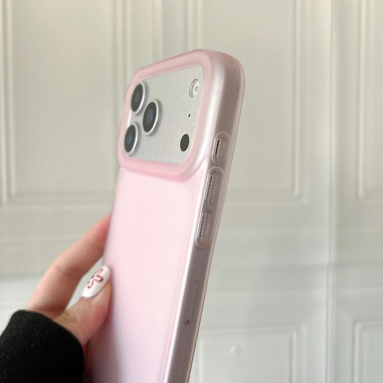For iPhone 17 Pro Max Frosted Translucent TPU Full Coverage Phone Case