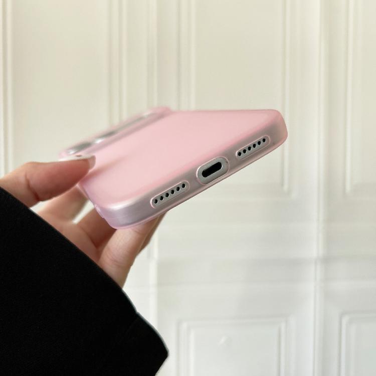 For iPhone Air Frosted Translucent TPU Full Coverage Phone Case