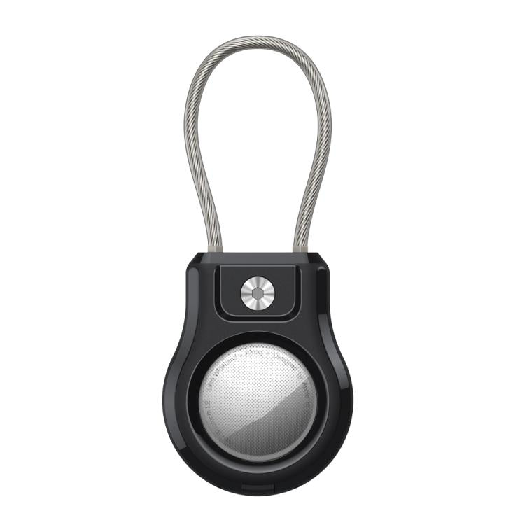 For AirTag 2nd Gen / AirTag 1st Gen Positioning Tracker Steel Wire Hook Waterproof Protective Cover