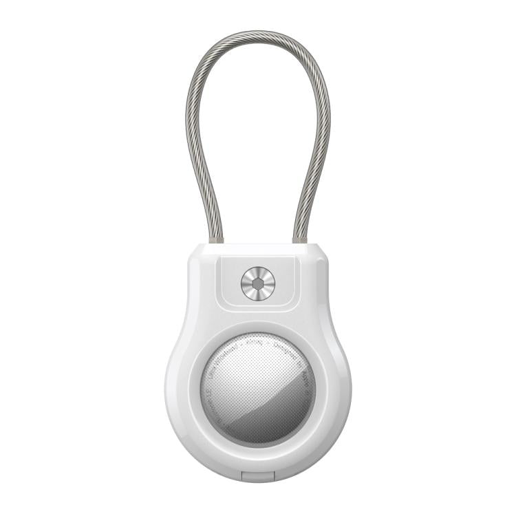 For AirTag 2nd Gen / AirTag 1st Gen Positioning Tracker Steel Wire Hook Waterproof Protective Cover