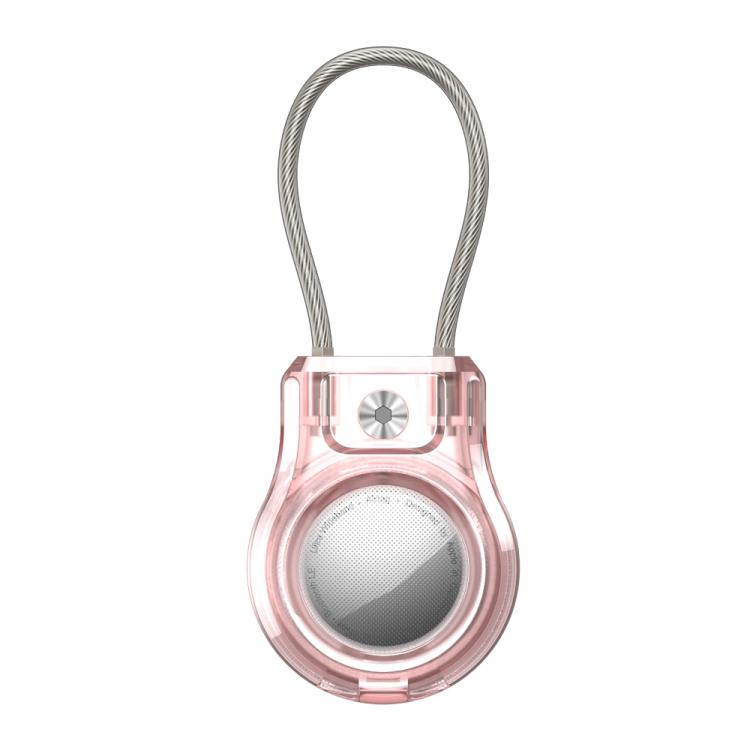 For AirTag 2nd Gen / AirTag 1st Gen Positioning Tracker Steel Wire Hook Waterproof Protective Cover