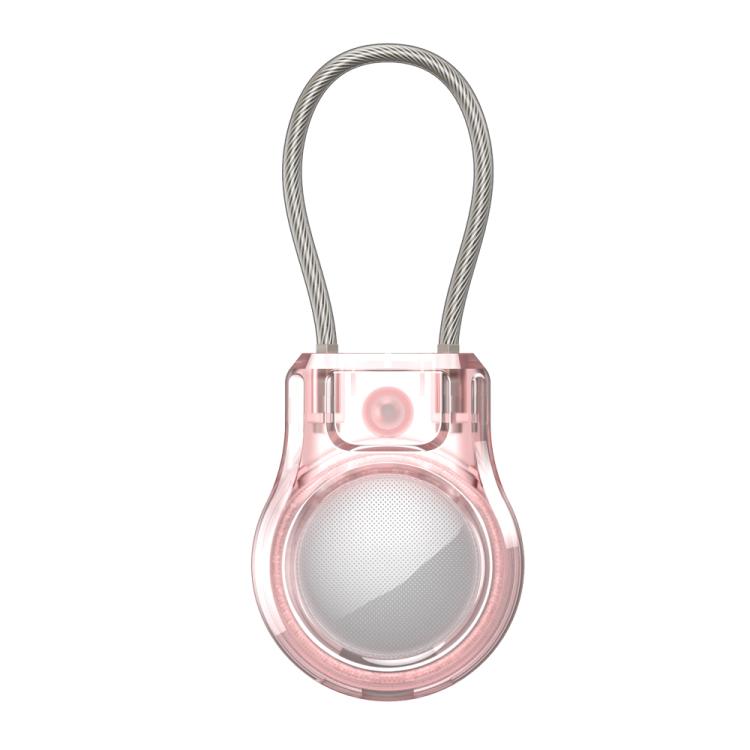 For AirTag 2nd Gen / AirTag 1st Gen Positioning Tracker Steel Wire Hook Waterproof Protective Cover