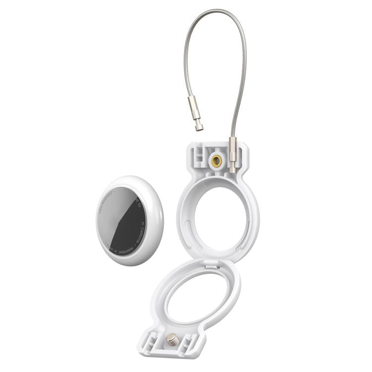 For AirTag 2nd Gen / AirTag 1st Gen Positioning Tracker Steel Wire Anti-theft Protective Cover