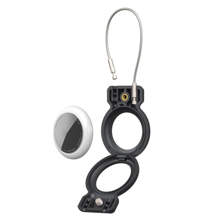 For AirTag 2nd Gen / AirTag 1st Gen Positioning Tracker Steel Wire Anti-theft Protective Cover