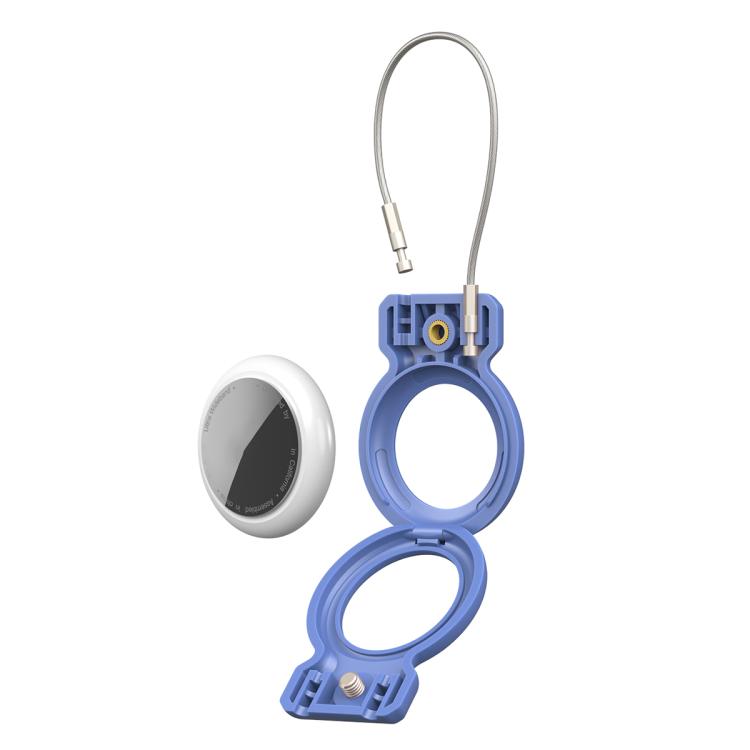 For AirTag 2nd Gen / AirTag 1st Gen Positioning Tracker Steel Wire Anti-theft Protective Cover