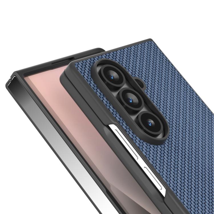 For Samsung Galaxy Z Fold7 5G Carbon Fiber Texture Protective Phone Case