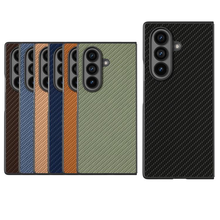 For Samsung Galaxy Z Fold7 5G Carbon Fiber Texture Protective Phone Case