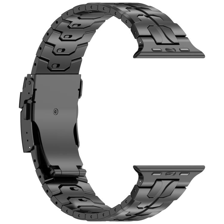 For Apple Watch 46mm / 49mm / 45mm / 44mm Detachable Safety Clasp Titanium Alloy Watch Band