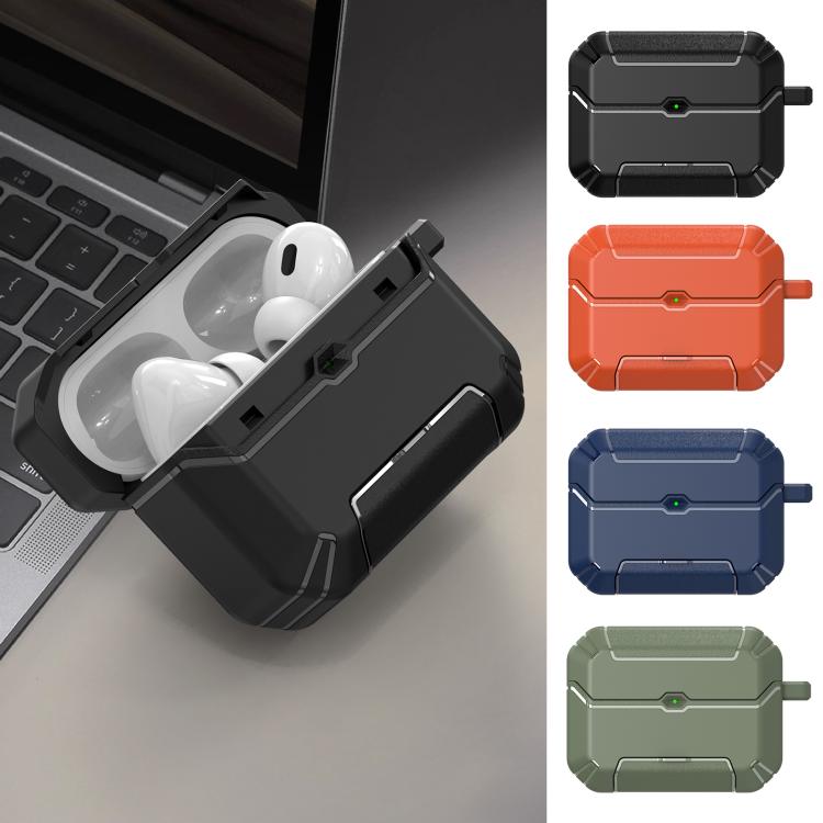For AirPods Pro 3 Wireless Earphones Protective Case with Hook & Holder