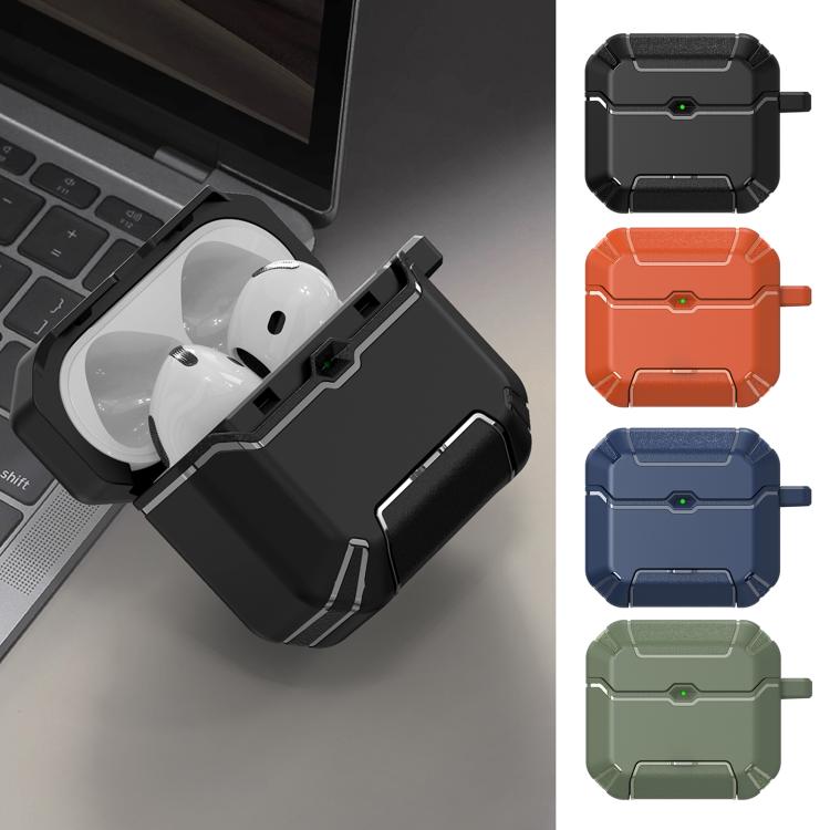 For AirPods Pro 2 Wireless Earphones Protective Case with Hook & Holder