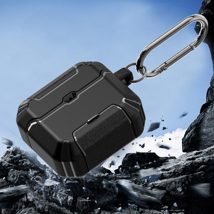 For AirPods Pro 2 Wireless Earphones Protective Case with Hook & Holder