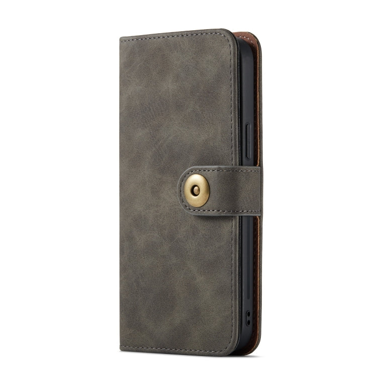 For iPhone 12 mini Retro Magnetic Horizontal Flip Leather Case with Card Slots & Wallet & Photo Frame & Detachable Back Cover