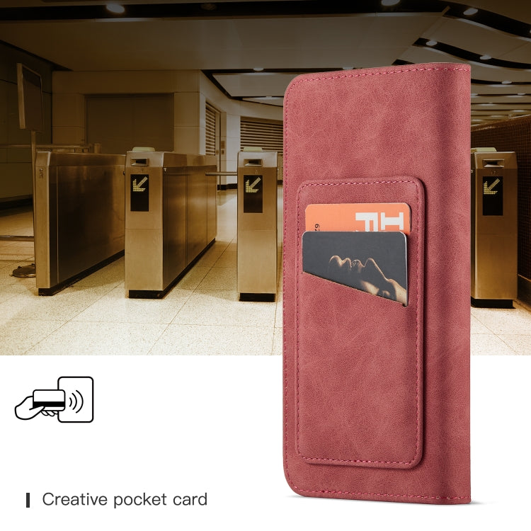 For iPhone 12 mini Retro Magnetic Horizontal Flip Leather Case with Card Slots & Wallet & Photo Frame & Detachable Back Cover