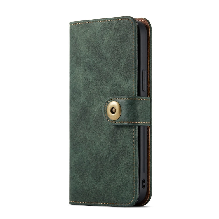 For iPhone 12 / 12 Pro Retro Magnetic Horizontal Flip Leather Case with Card Slots & Wallet & Photo Frame & Detachable Back Cover
