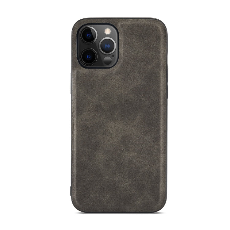 For iPhone 12 Pro Max Retro Magnetic Horizontal Flip Leather Case with Card Slots & Wallet & Photo Frame & Detachable Back Cover