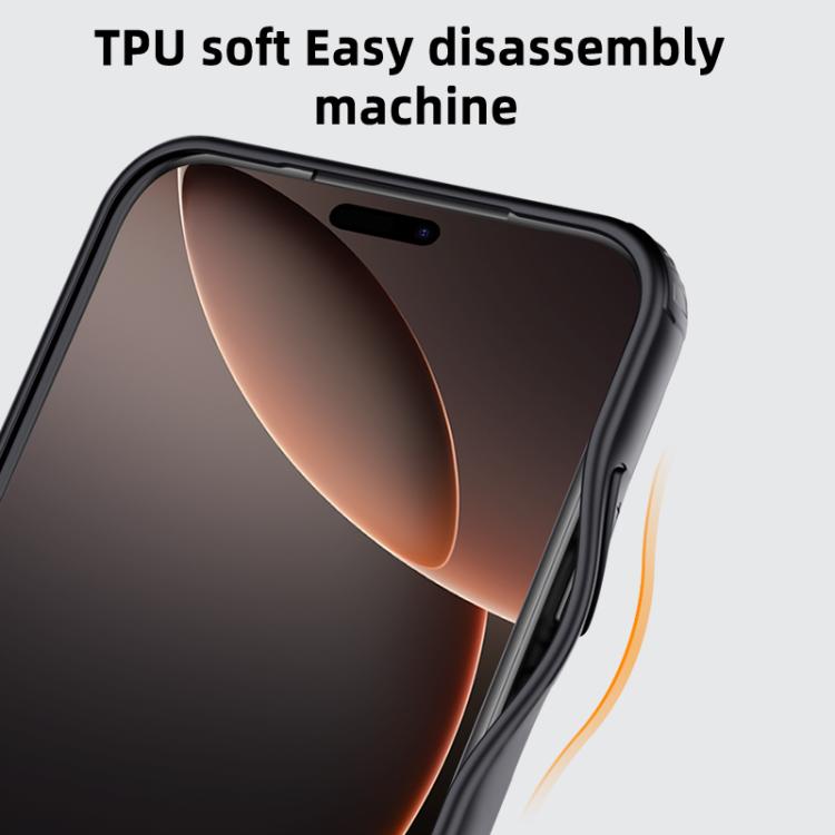 For iPhone 17 Pro Airbag Anti-fall PC Hybrid TPU Phone Case