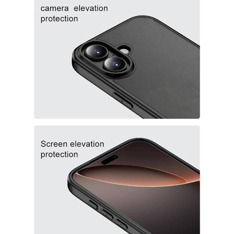 For iPhone 17 Airbag Anti-fall PC Hybrid TPU Phone Case