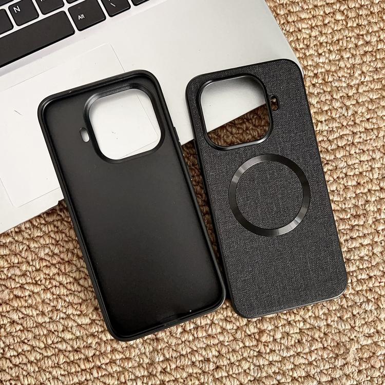 For Xiaomi 15T CD Magsafe Magnetic Cloth Texture Phone Case