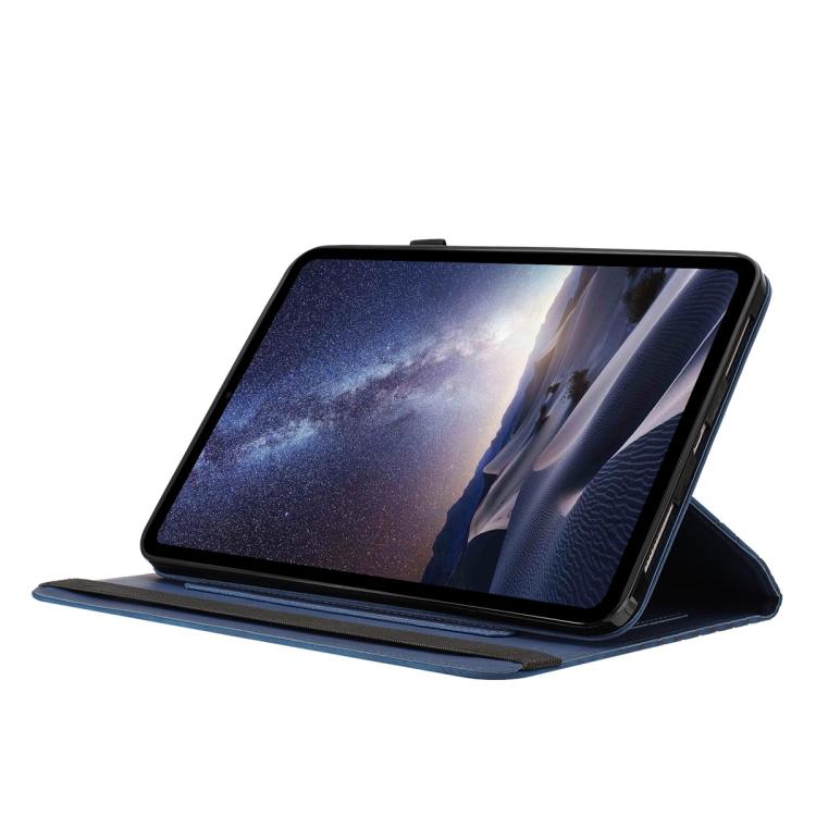 For Samsung Galaxy Tab A 10.1 2019 T510 Rotatable Honeycomb Embossed Leather Tablet Case