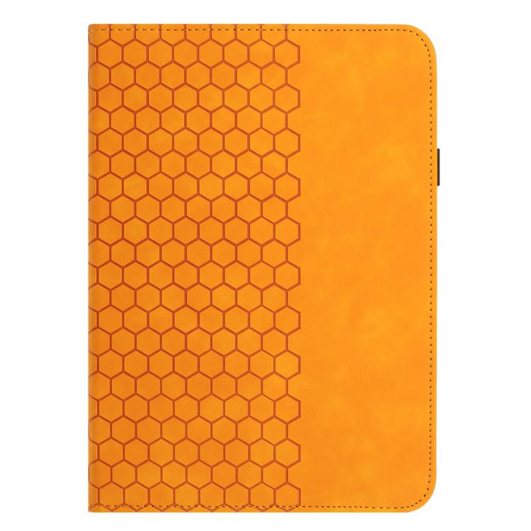 For Samsung Galaxy Tab A7 10.4 2020 T500 Rotatable Honeycomb Embossed Smart Leather Tablet Case