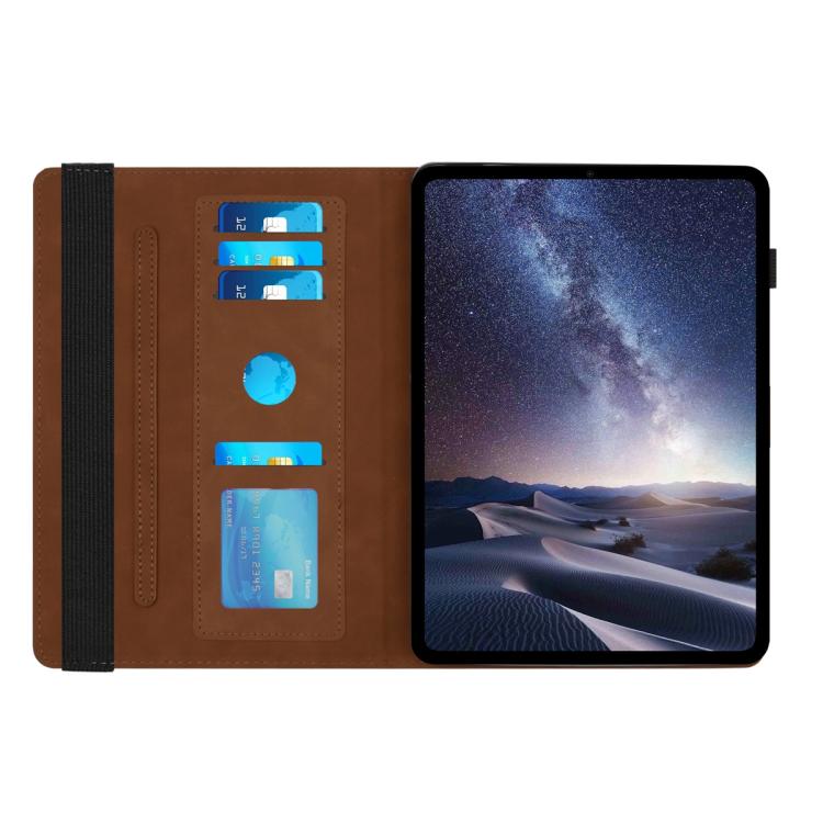 For Samsung Galaxy Tab S10 FE / Tab S10 FE+ Rotatable Honeycomb Embossed Smart Leather Tablet Case