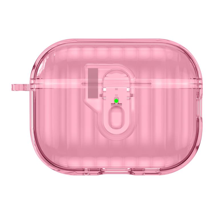 For AirPods Pro 3 Shell Look Earbuds Box Protective Case with Security Lock