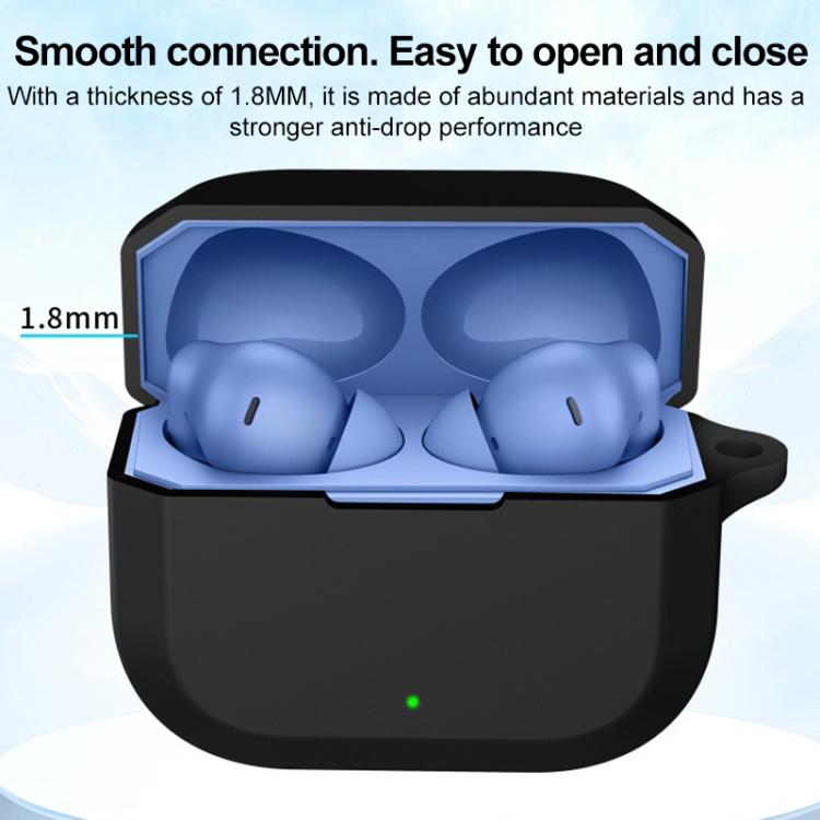 For OnePlus Nord Buds 3R Solid Color Silicone Earphone Protective Case