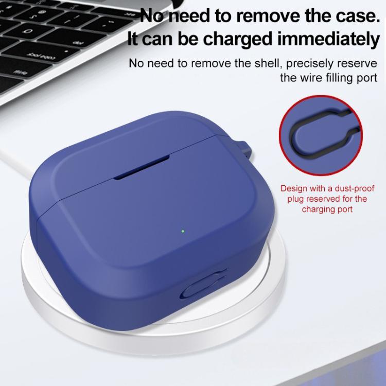 For OnePlus Nord Buds 3R Solid Color Silicone Earphone Protective Case