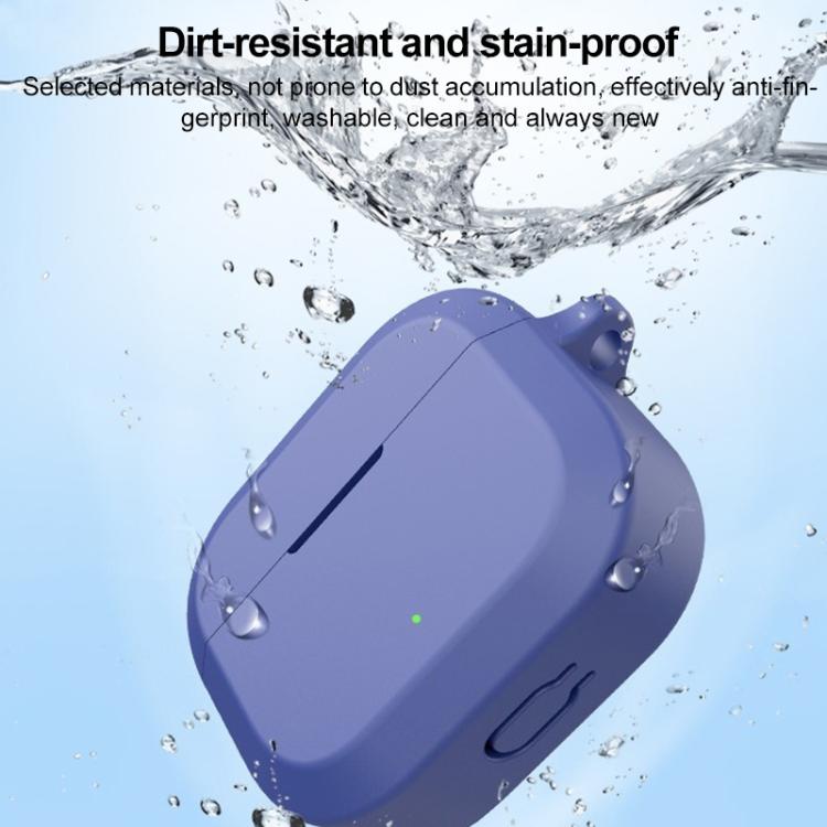 For OnePlus Nord Buds 3R Solid Color Silicone Earphone Protective Case