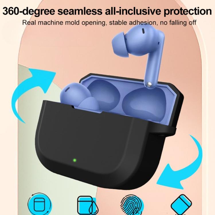 For OnePlus Nord Buds 3R Solid Color Silicone Earphone Protective Case