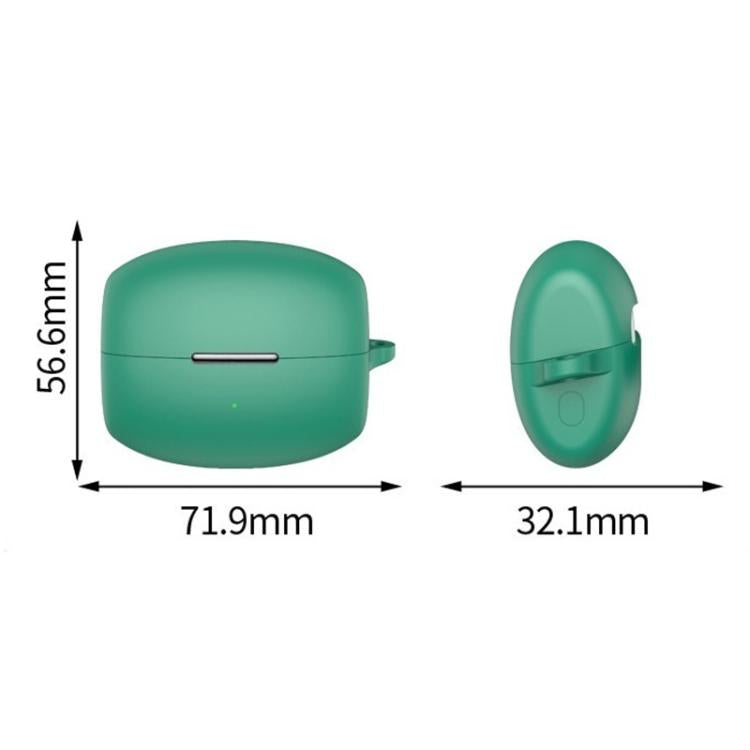 For OPPO Enco Clip Solid Color Silicone Earphone Protective Case
