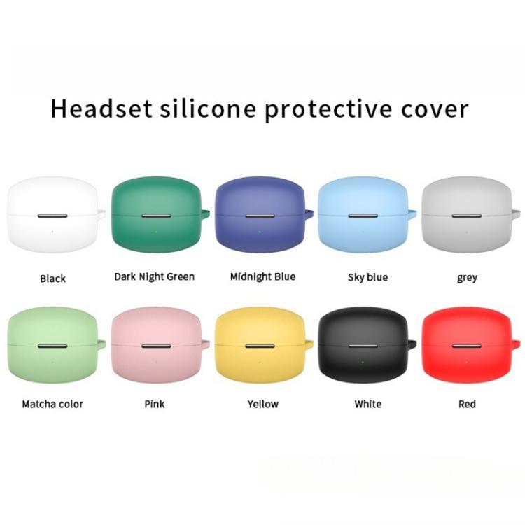 For OPPO Enco Clip Solid Color Silicone Earphone Protective Case