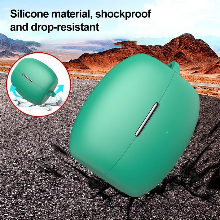 For OPPO Enco Clip Solid Color Silicone Earphone Protective Case