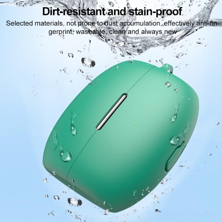 For OPPO Enco Clip Solid Color Silicone Earphone Protective Case