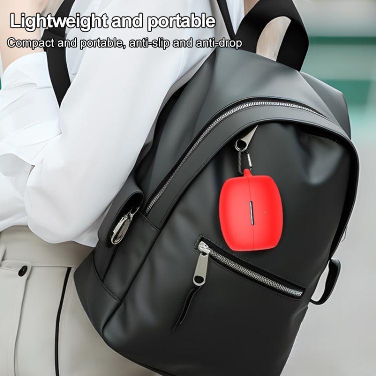 For OPPO Enco Clip Solid Color Silicone Earphone Protective Case