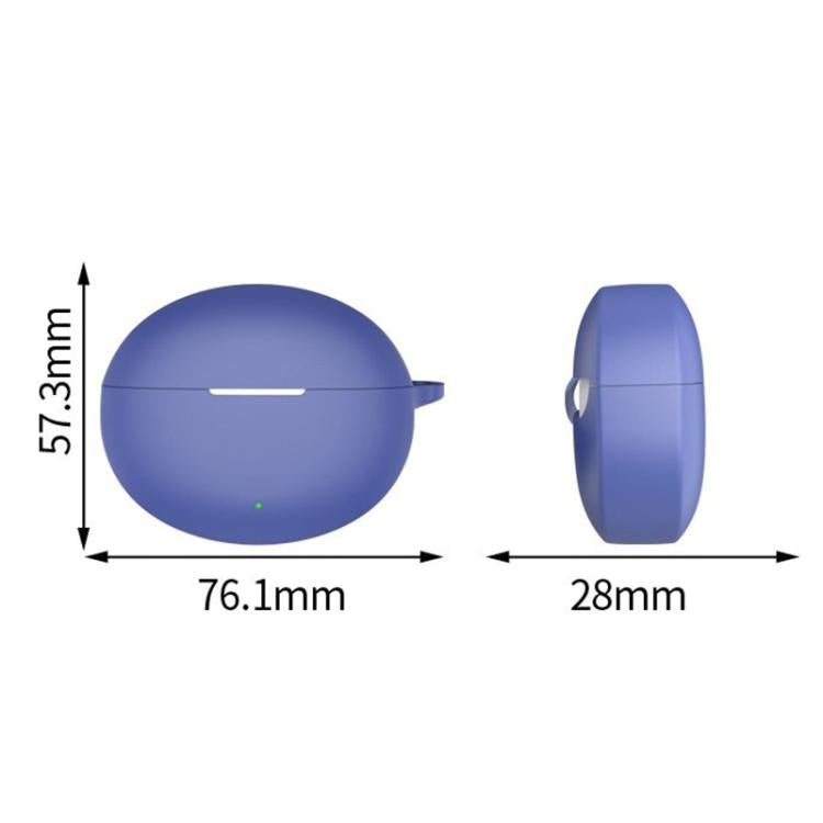 For OPPO Enco Free4 Solid Color Silicone Earphone Protective Case