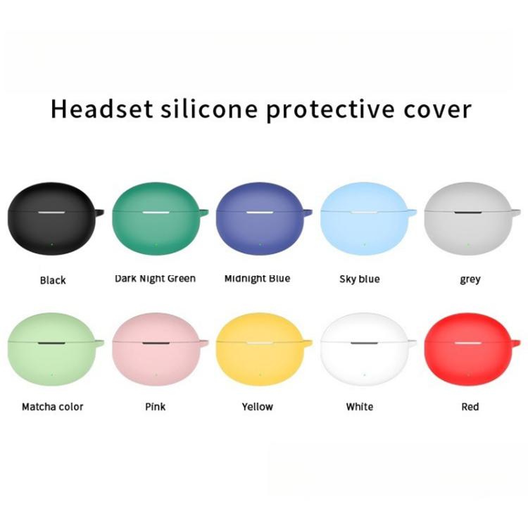 For OPPO Enco Free4 Solid Color Silicone Earphone Protective Case
