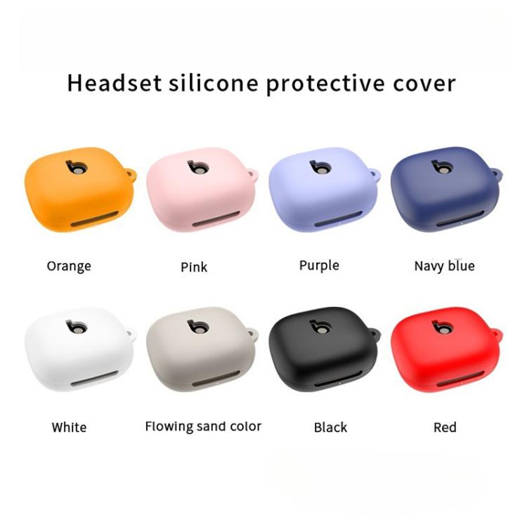 For Beats Powerbeats Fit Solid Color Silicone Earphone Protective Case