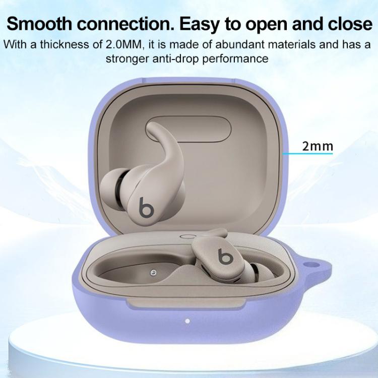 For Beats Powerbeats Fit Solid Color Silicone Earphone Protective Case